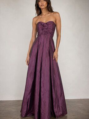 Priscilla of Boston Strapless Formal Evening Maxi Dress Size 8